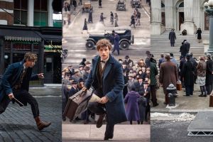10 Foto behind the scene Fantastic Beasts, film prekuel Harry Potter
