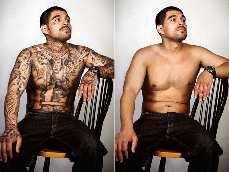 Identik dengan brutal, ini foto 9 mantan mafia jika tatonya dihapus