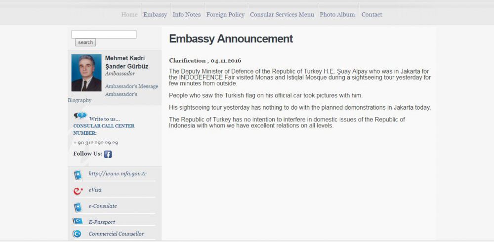 Sempat viral, ini klarifikasi Kedubes Turki soal dukungan Erdogan