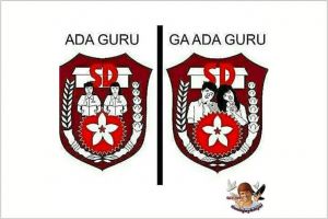 10 Meme kocak 'ada guru vs nggak ada' ini bikin kangen masa sekolah