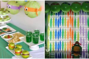 15 Foto dekor Kura-kura Ninja ini bisa jadi inspirasi acara ultah anak