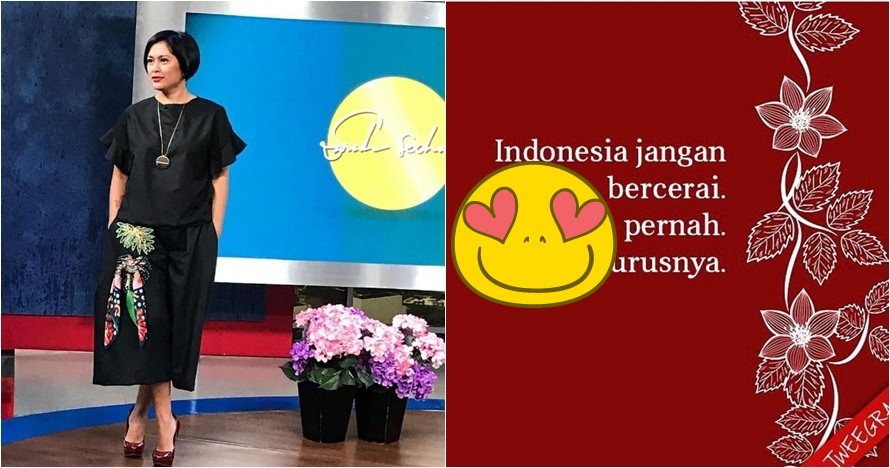 Komentar Sarah Sechan soal aksi 4 November ini bikin ketawa geli