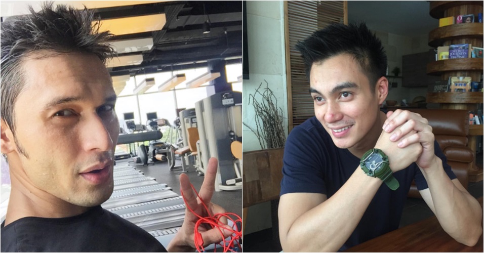 Sama-sama masih bujang, ini 12 beda gaya Indra L Brugman dan Baim Wong