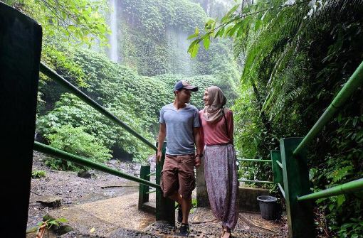 Dhini dan dimas tetap mesra © 2016 Instagram