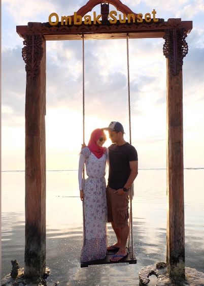 Dhini dan dimas tetap mesra © 2016 Instagram