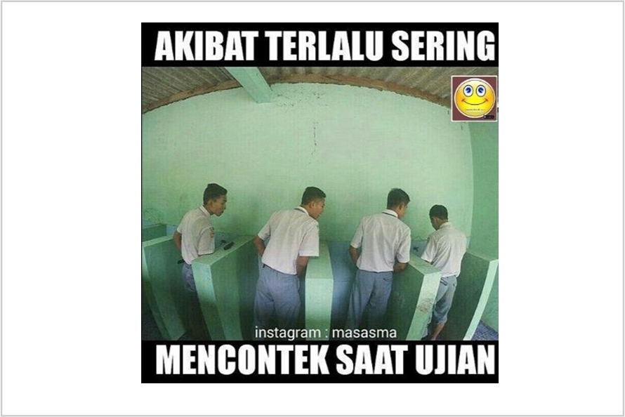 10 Meme terlalu sering nyontek ini nyindir sekaligus bikin 10 Meme terlalu sering nyontek ini nyindir sekaligus bikin