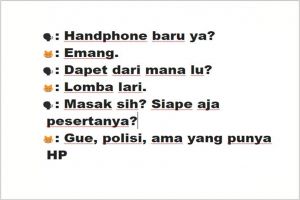 10 Percakapan 'handphone baru' ini bikin cekikikan sampai kamu mules