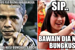 Ngetren lagi, 10 meme 'nasi bungkus' ini dijamin bikin kamu ketawa