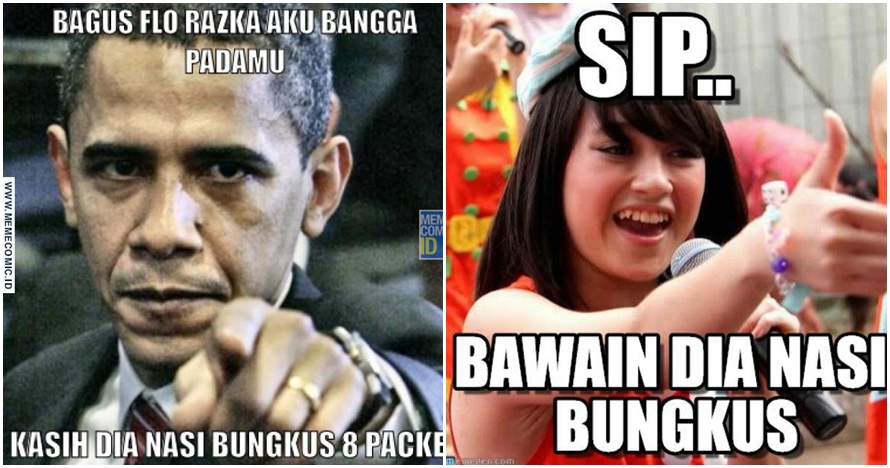 Ngetren lagi, 10 meme 'nasi bungkus' ini dijamin bikin kamu ketawa