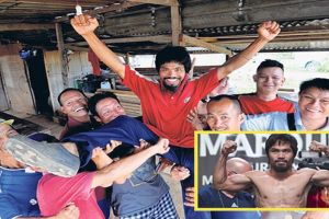 Pria ini mendadak tenar karena wajahnya mirip Manny Pacquiao