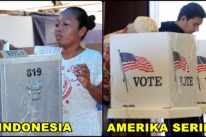 5 Perbedaan mencolok pemilu di Amerika Serikat dan Indonesia