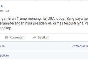 Jerinx: Seleb hina presiden, ormas hina Pancasila kok tak ditangkap?