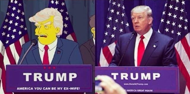 Kartun The Simpsons bisa ramal kemenangan Trump, ini kata penulisnya