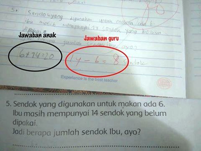 Soal Sendok Orang Tua Teladan