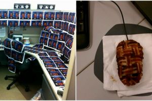 18 Cara usil ngerjain teman kantor ini 'kejam' banget, berani coba?