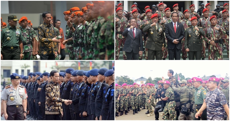 5 Markas TNI/Polri ini dikunjungi Jokowi usai demo 4/11, ada apa ya?