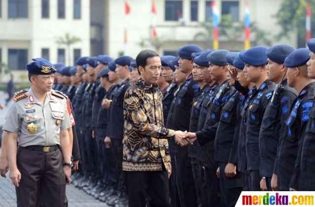 5 Markas TNI/Polri ini dikunjungi Jokowi usai demo 4/11, ada apa ya?