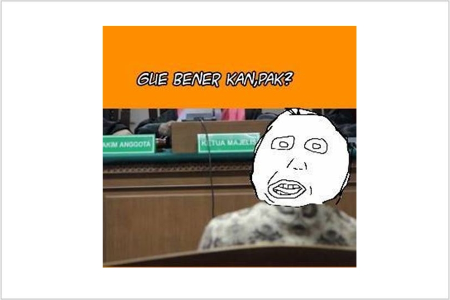 Percakapan hakim dan pencuri di pengadilan ini bikin pegal nahan tawa