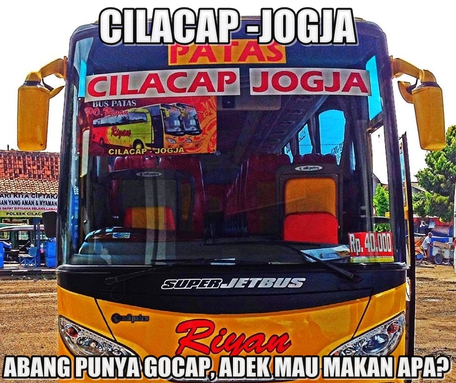 10 Meme pelesetan jurusan bus ini lucunya 'khaanmaen'