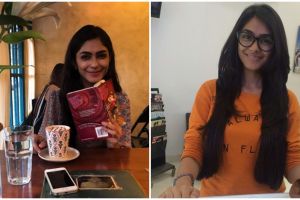 15 Foto cantiknya Mrunal Thakur 'Lonceng Cinta', bikin cowok gelisah