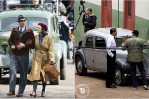10 Foto behind the scene 'Alied', film yang bikin  Pitt-Jolie cerai