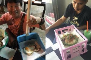 Unik, rumah makan ini sajikan makanan pakai perkakas rumah tangga