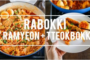 Musim hujan, bikin Rabokki-Ramyeon tteokbokki ala anak kos ini yuk