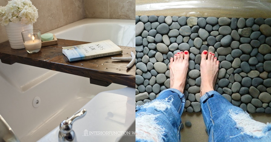 10 Benda yang kalau ada di kamar mandi bikin betah bersihin badan