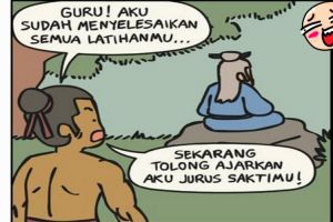 Cerita kocak guru silat dan muridnya ini dijamin bikin ngakak