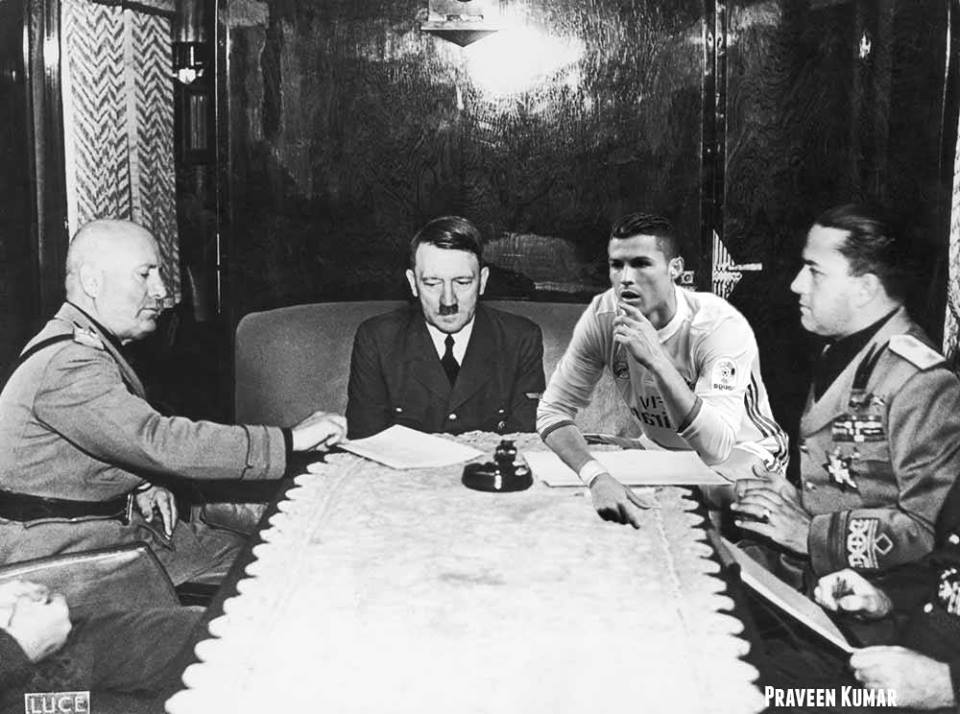 seleb CR7 Troll Football