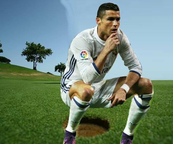 seleb CR7 Troll Football