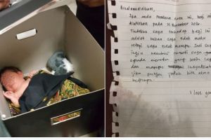 Bayi ditinggalkan di masjid, pesan suratnya 'tak mampu' merawat, duh..