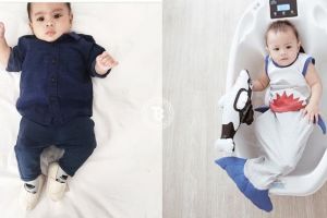 10 Anak artis kece sejak lahir ini siap saingi ketampanan sang ayah