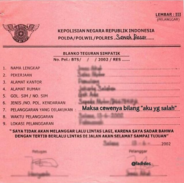 meme maafkutilang © 2016 Instagram meme maafkutilang © 2016 Instagram