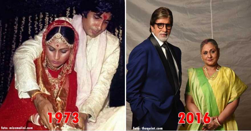 15 Foto kemesraan Amitabh Bachchan bareng istri, 'marriage goals' nih