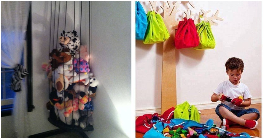 15 Ide penyimpanan mainan ini bikin anak mudah membereskannya