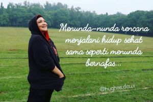 Lama tak terdengar kabarnya, penampilan Dewi Hughes bikin pangling