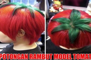 8 Model potongan rambut buah-buahan ini kocaknya 'yaampun' banget