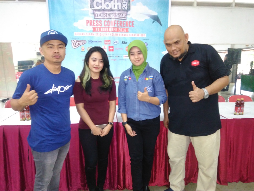 5 Kepuasan ini akan didapatkan oleh pengunjung JakCloth 2016