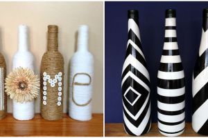 16 Ide daur ulang botol beling jadi hiasan rumah cantik, cobain deh