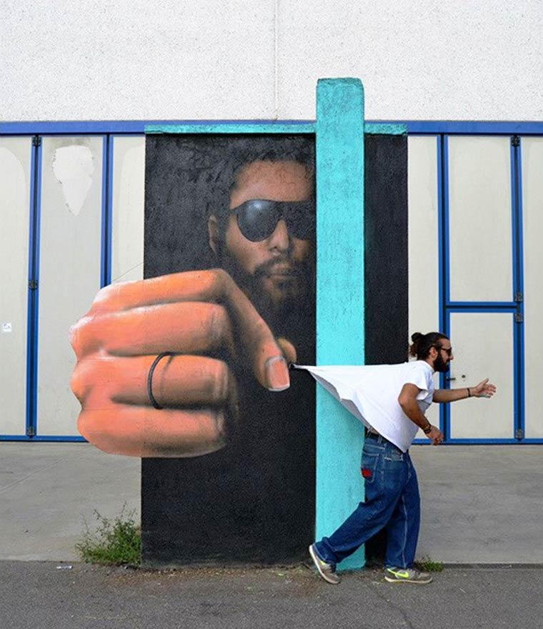 Street Art menipu mata 1-10 © 2016 Ufunk