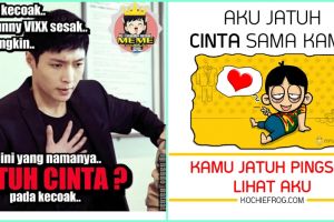 12 Meme 'jatuh cinta' ini bikin jomblo senyum kemudian 'makdheg'