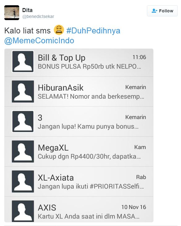 cuitan duhpedihnya © 2016 brilio.net