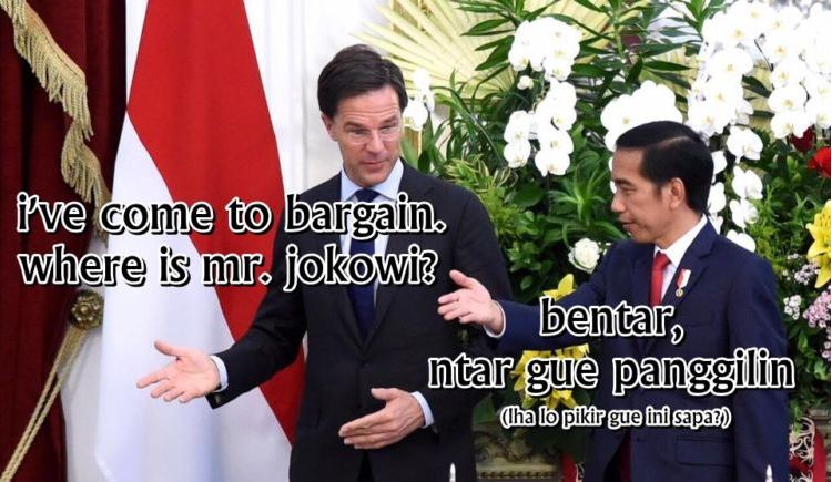 PM Belanda yang kunjungi Presiden Jokowi ini mirip Doctor Strange