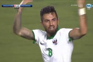 Tumbangkan Singapura, Indonesia lolos ke babak semifinal AFF Cup 2016