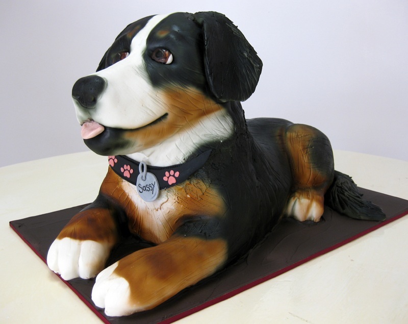 12 Kue ulang tahun bentuk anjing ini unik, bikin nggak tega makan nih