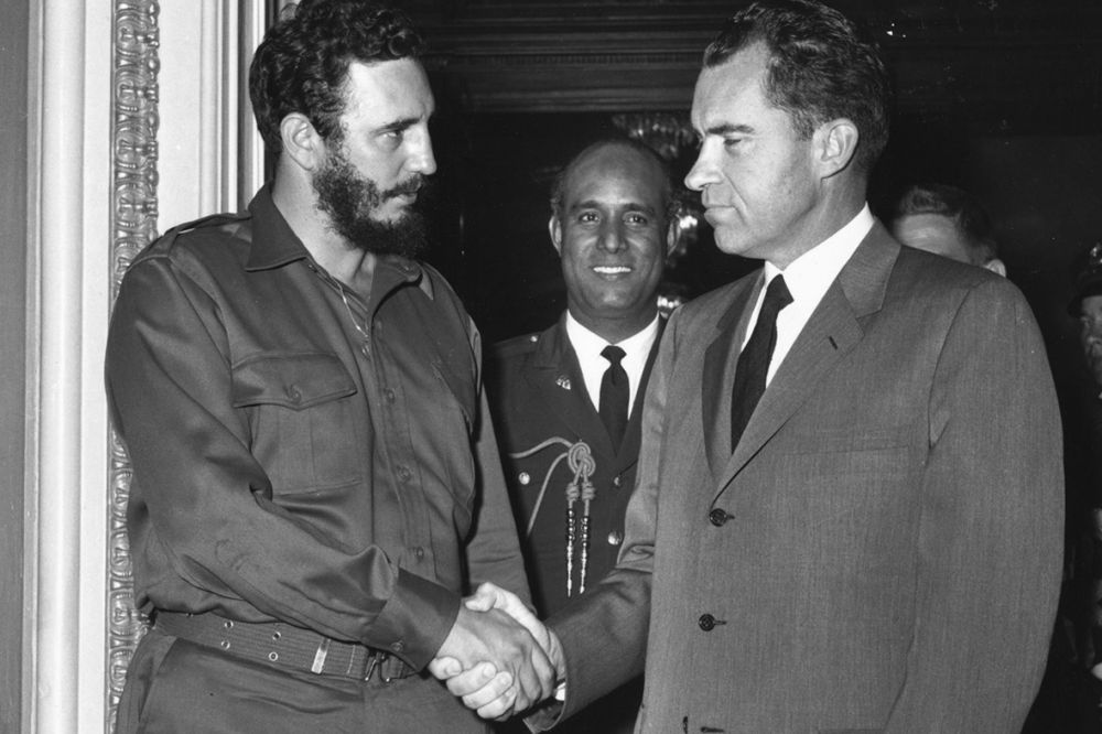 12 Foto Fidel Castro dengan tokoh dunia, olahraga bareng presiden AS