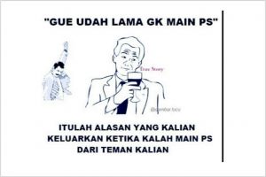 10 Meme lucu 'alasan kalah main PS' ini bikin kamu ketawa cekikikan