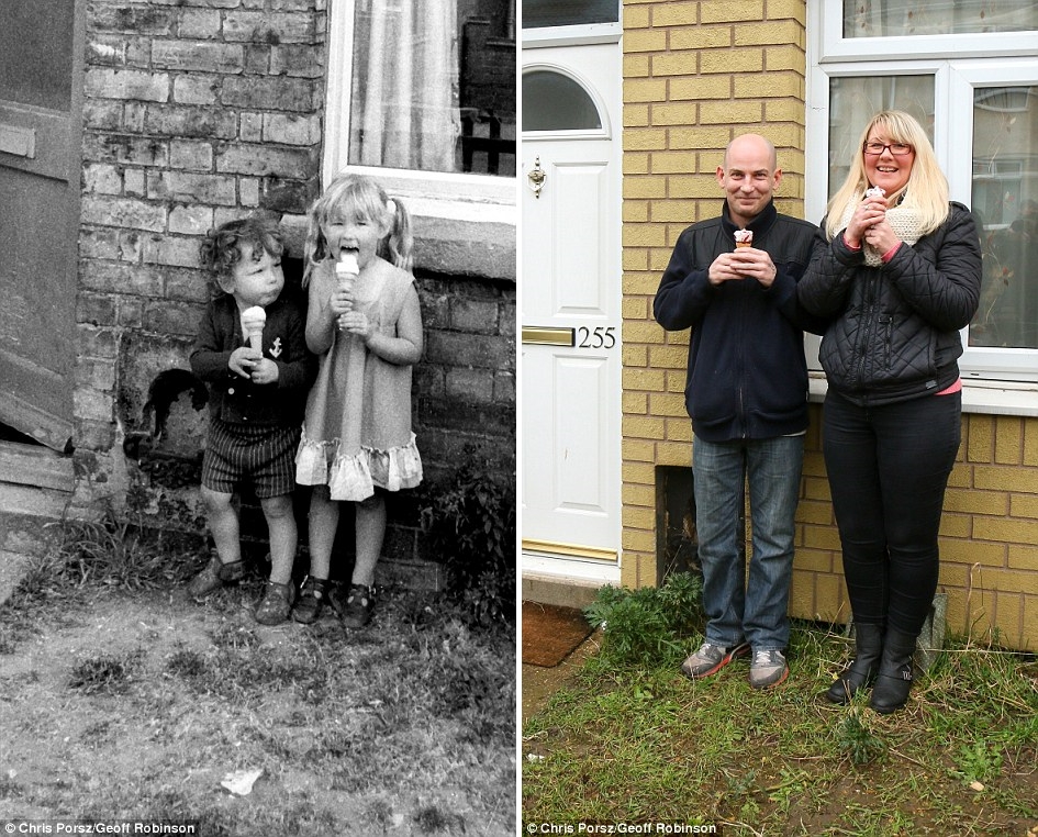 Fotografer ini memotret ulang orang-orang yang dia foto 40 tahun lalu