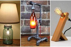 18 Model lampu duduk elegan ini bisa kamu bikin sendiri, indah nian